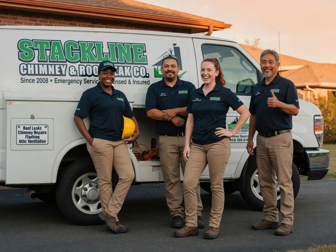 Chimney flashing repair company in Plover, IA